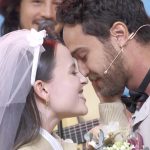 É o amor! Larissa Manoela e André Luiz encantam a web ao renovar votos no Encontro