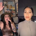 Simaria canta na mansão de Carlinhos Maia e é reverenciada por Lauana Prado