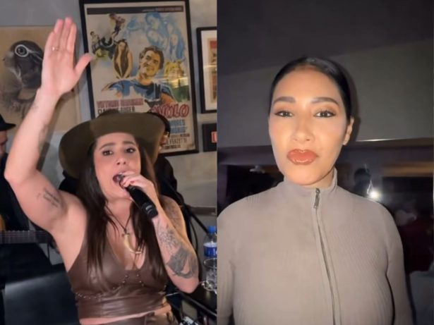 Simaria canta na mansão de Carlinhos Maia e é reverenciada por Lauana Prado