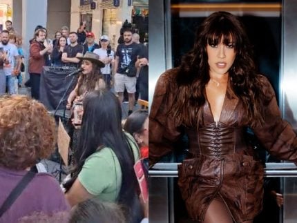 Lauana Prado faz show surpresa nas ruas de Sorocaba para anunciar novo projeto