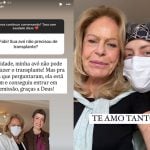 Fabiana Justus celebra remissão de leucemia da avó