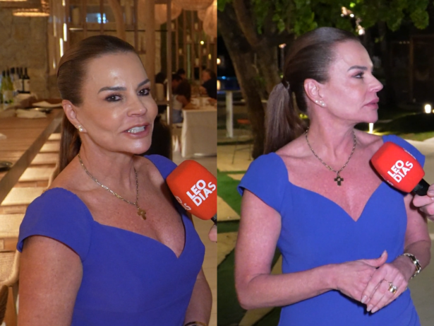 Leo Dias comparece ao Hotel The Westin, em Porto de Galinhas, e faz tour completo