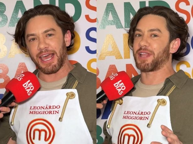 Leonardo Miggiorin revela qual será seu maior desafio no “MasterChef Celebridades”