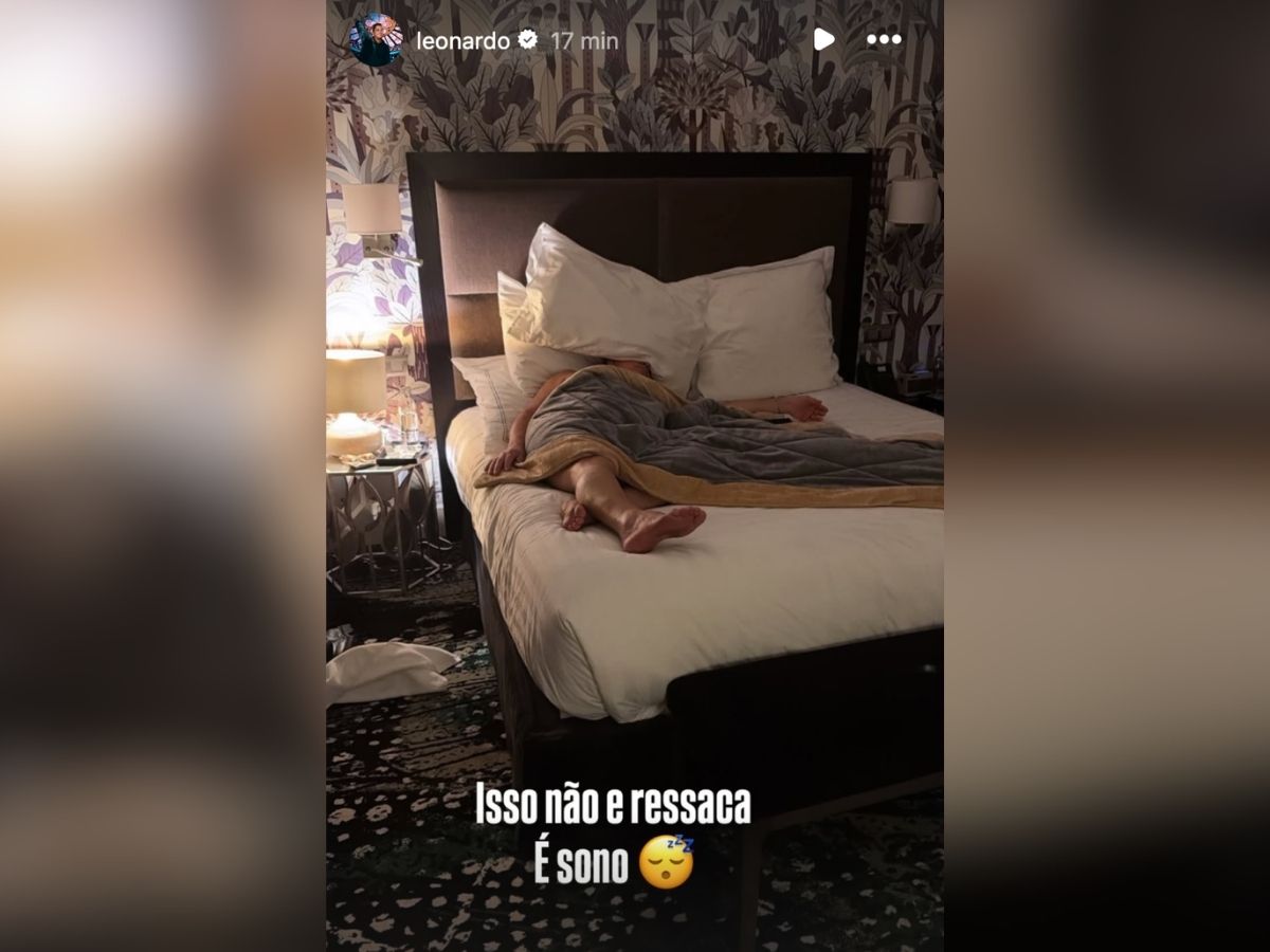 Crédito: Reprodução Instagram @leonardo
