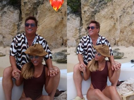 Leonardo celebra seus 62 anos ao lado de Poliana em ilha paradisíaca no Caribe