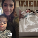 Esposa de Juliano Cazarré informa que a filha, Maria Guilhermina, segue internada