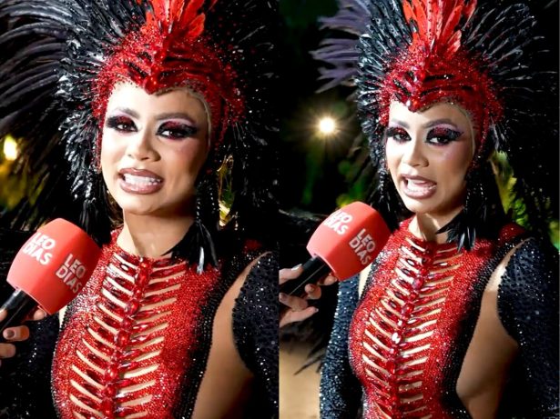 Lexa detalha susto com pneumonia antes do desfile como madrinha da Dragões da Real