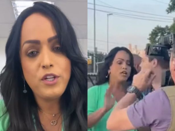Repórter do SBT, Lisa Gomes aciona a Justiça após confusão com equipe de MC Ryan SP