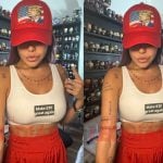 Liziane Gutierrez eterniza a Lei Magnitsky com tatuagem e critica Alexandre de Moraes