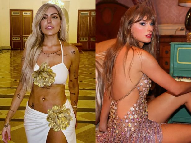 Liziane Gutierrez quase sai na mão com seguranças ao tentar falar com Taylor Swift; veja