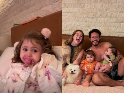 Viih Tube e Eliezer atualizam estado de saúde da filha: “Está bem melhor”