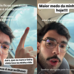 Luan Pereira relata susto com turbulência em jato: “Achei que ia morrer”