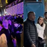 Sandy aparece com o namorado em show que também teve a presença do ex, Lucas Lima