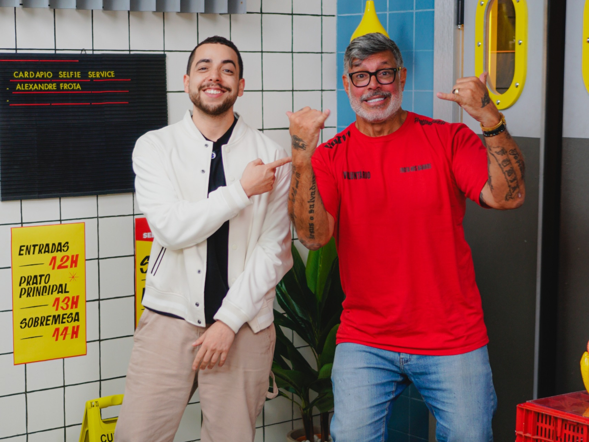 Lucas Selfie e Alexandre Frota - Foto: Reprodução/Selfie Service
