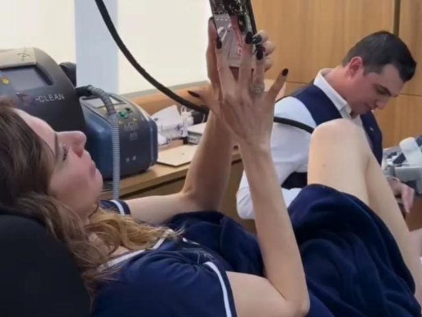 Luciana Gimenez se submete a tratamento vascular a laser e alerta: “É fundamental”