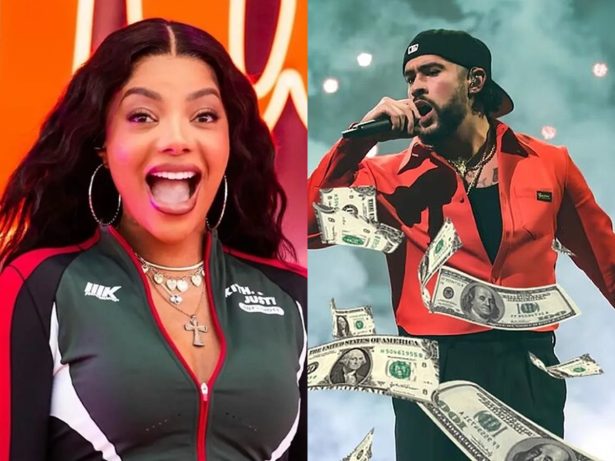 Fã de Bad Bunny, Ludmilla viaja para os EUA para acompanhar o Super Bowl: “Momento inspirador!”
