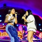 A coleguinha voltou! Simaria retorna aos palcos em festival de Ludmilla