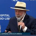 Lula em própria coletiva de imprensa sobre sua saúde