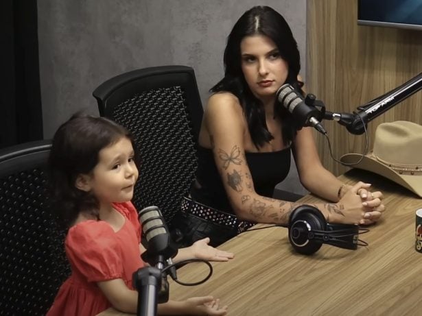 Ana Castela encanta ao conversar com a pequena Lulu em podcast e viraliza