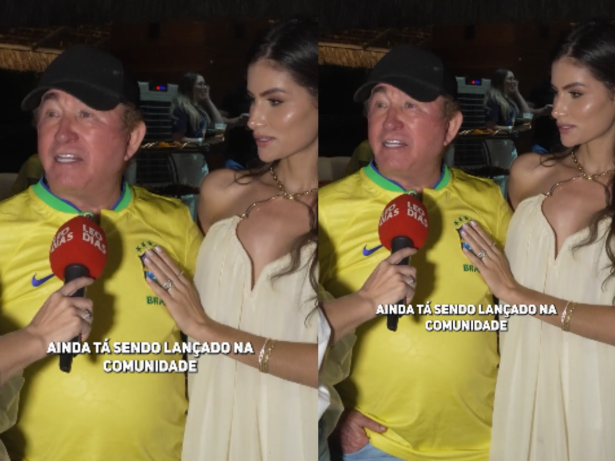 Amado Batista revela se pretende aumentar a família com a esposa, Calita Franciele