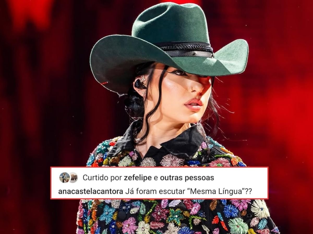 Reprodução: Instagram/@anacastelacantora Reprodução: Instagram/@anacastelacantora