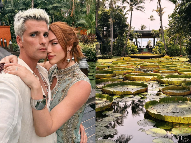 Ewbank e Gagliasso curtem resort paradisíaco que é cenário de “The White Lotus”