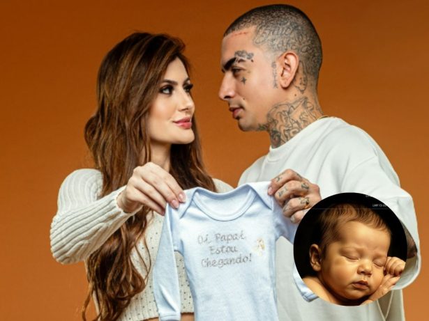 Grávida, Fernanda Stroschein mostra ultrassom em 8k da filha com MC Guimê