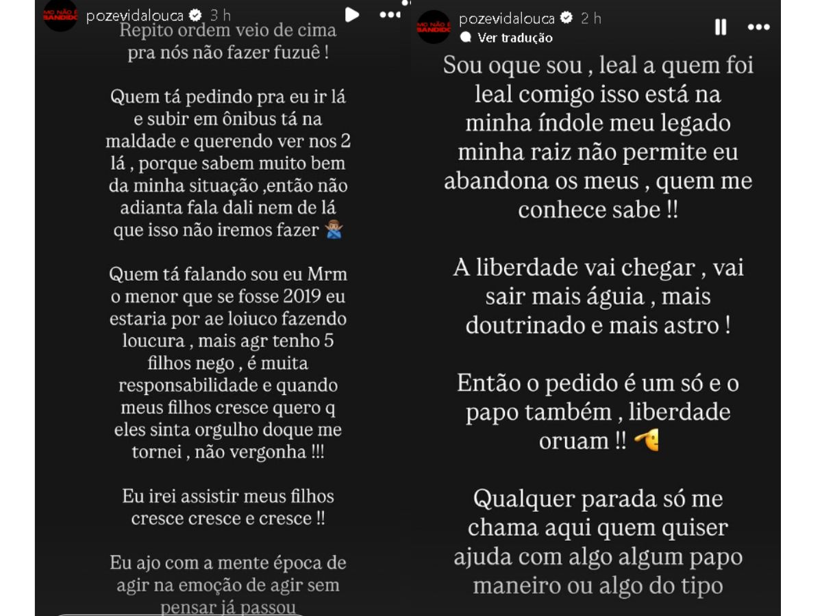 Reprodução: Instagram @pozevidalouca
