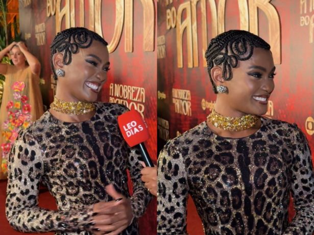 Erika Januza fala da emoção em interpretar uma rainha africana em “A Nobreza do Amor”