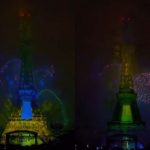 Brasil é homenageado com show de luzes na Torre Eiffel