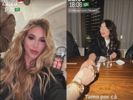 Luxo em Mônaco! Virginia Fonseca se reúne com amigos e Vini Jr. em jantar exclusivo