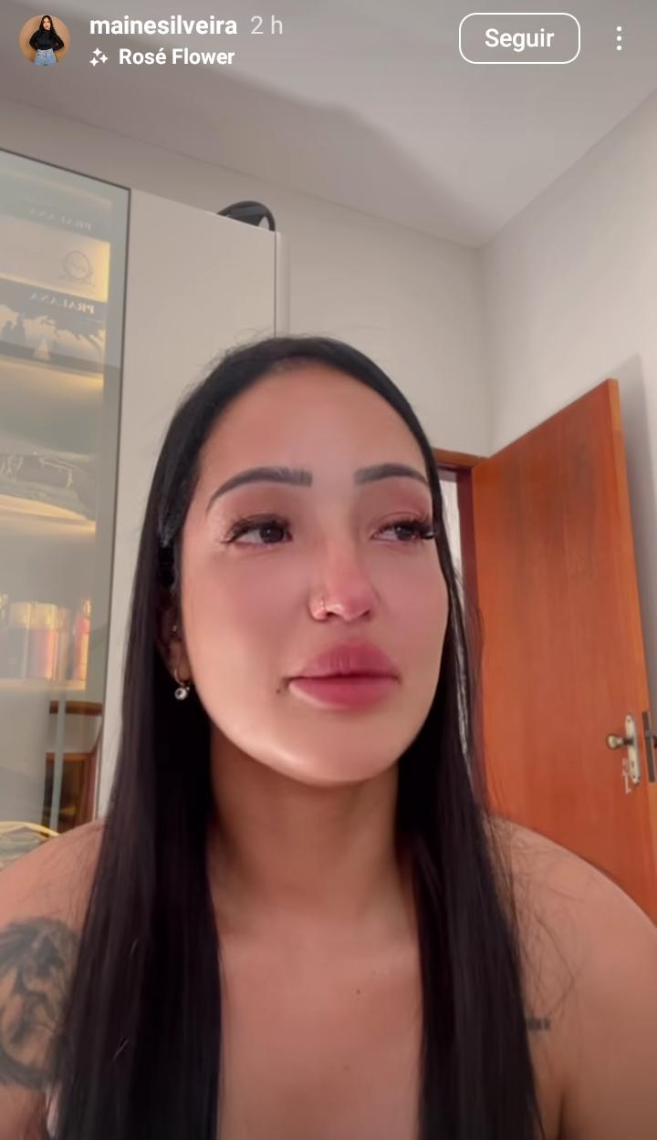Reprodução/Instagram/@mainesilveira Reprodução/Instagram/@mainesilveira