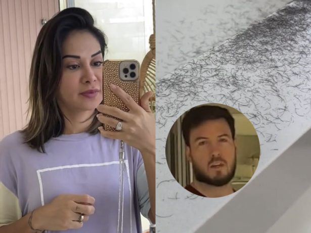 Maíra Cardi expõe bagunça de Thiago Nigro após depilação e alfineta o marido