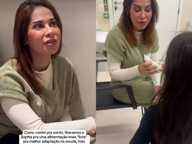 Filha de Maíra Cardi com Arthur Aguiar, Sophia é levada ao hospital após dores abdominais