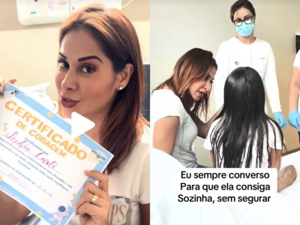 Maíra Cardi leva Sophia, filha com Arthur Aguiar, ao médico após dores no coração