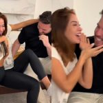 Maíra Cardi revela o sexo do bebê e deixa Thiago Nigro chocado: “É menina!”