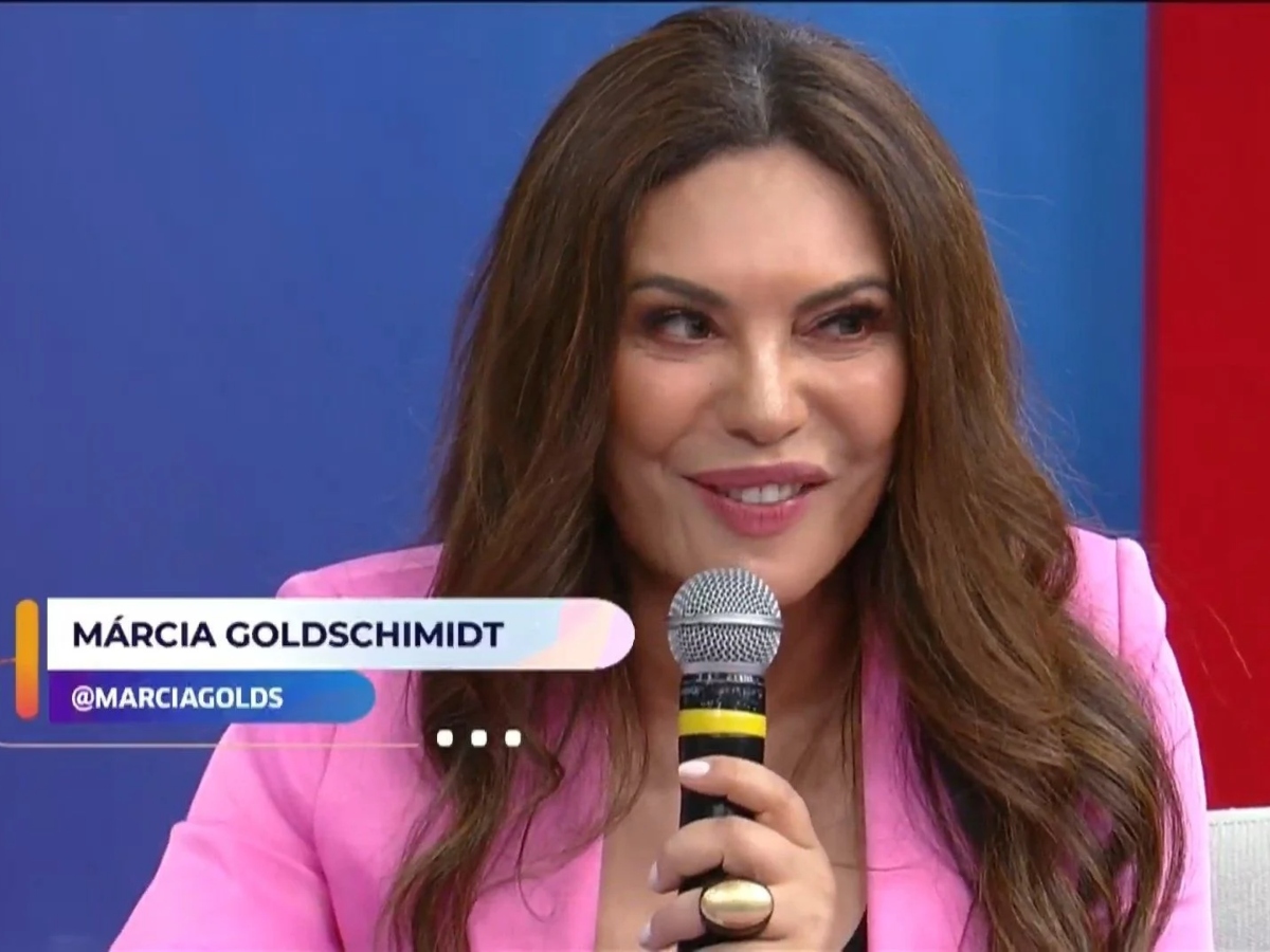 ﻿Márcia Goldschmidt (Foto: Reprodução/RedeTV!)