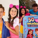De uma brincadeira em família a um império digital: Maria Clara e JP chegam a 50 milhões de inscritos no YouTube