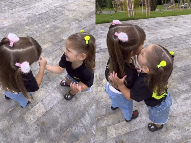 Virginia emociona fãs ao mostrar momento carinhoso entre as filhas: “Te amo”