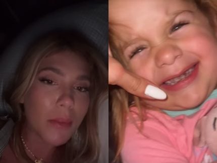 Virginia Fonseca compartilha susto com Maria Flor: “O dentinho entortou”