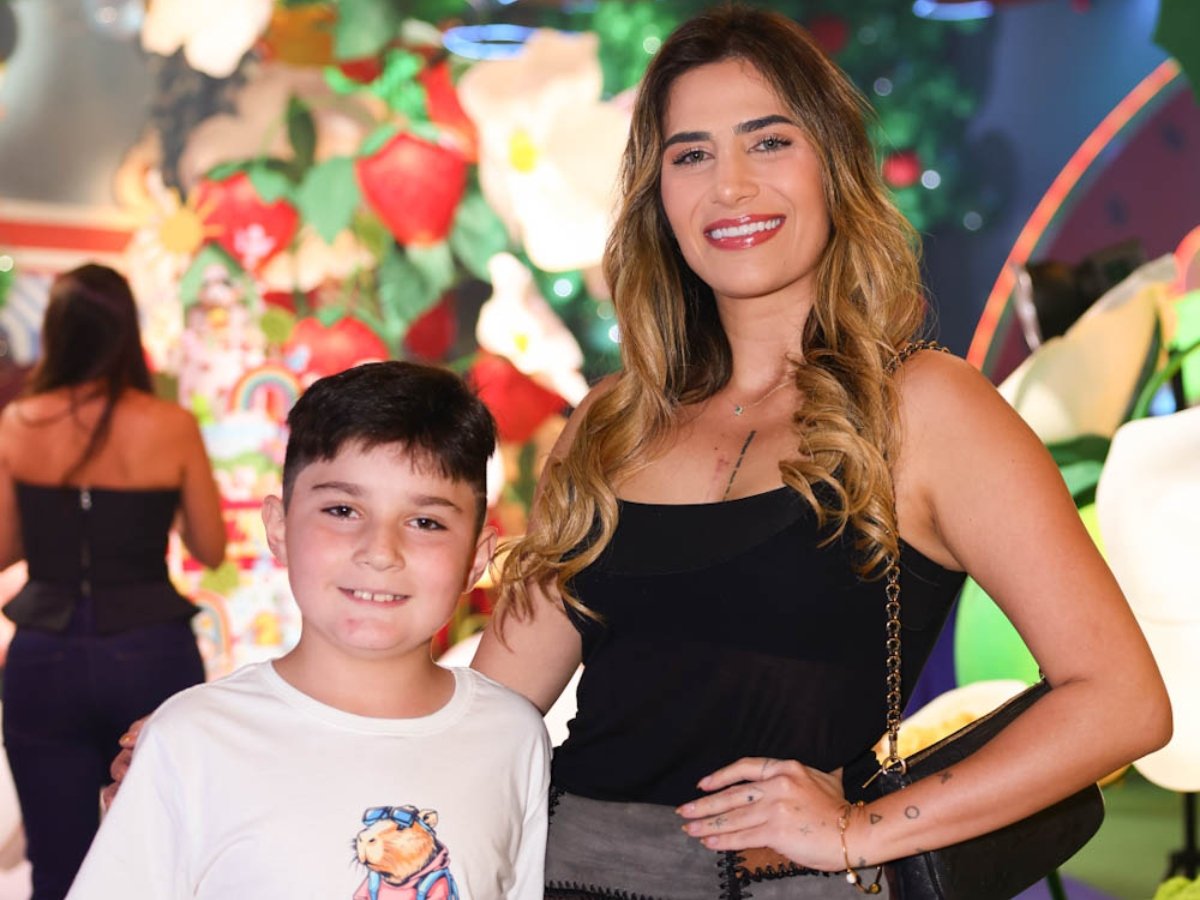 Jéssica Beatriz e Noah (Foto: Manuela Scarpa/Agência Brazil News)