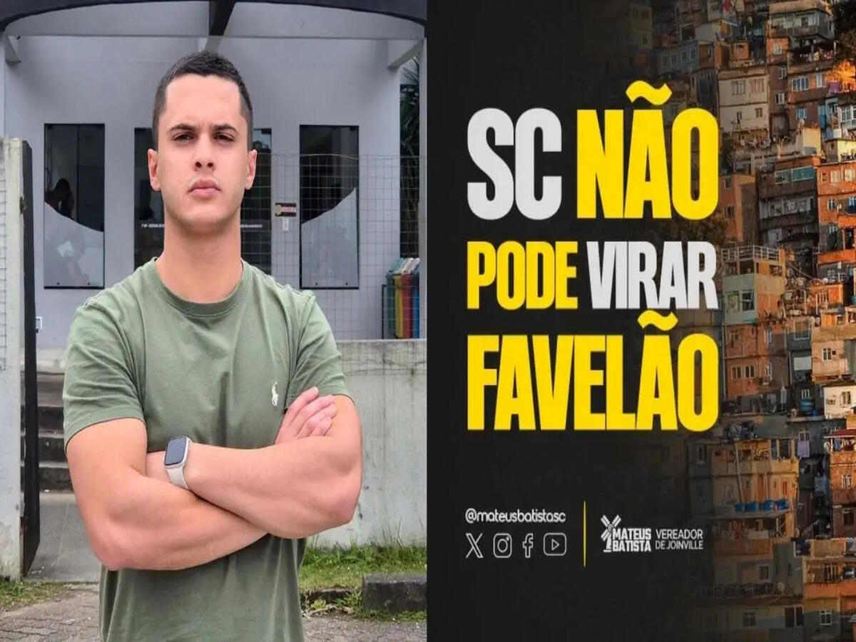 Vereador Mateus Batista - Internet Reprodução