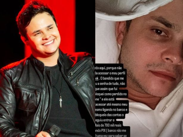 Bandidos acessam celular de Matheus, dupla de Kauan, após assalto e roubam R$700 mil
