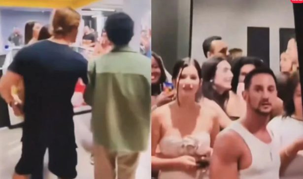 Matheus leva para o coração e arruma briga com Mesquita em festa de Lucas Selfie 