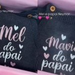 Mavie e Mel vão combinar os looks para passar o Dia dos Pais com Neymar