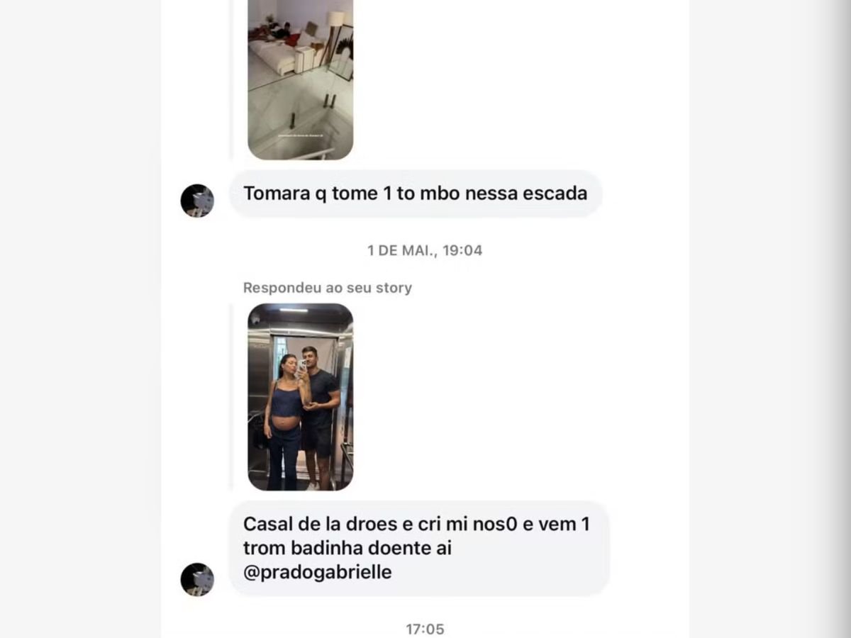 Reprodução / Instagram: @pradogabrielle