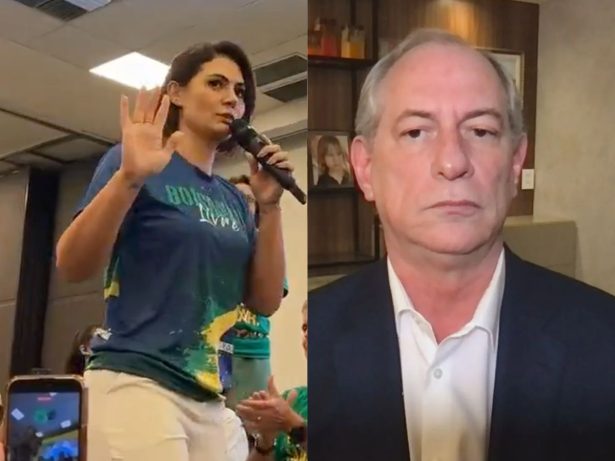 Michelle Bolsonaro dá bronca pública em base do PL ao ver aproximação com Ciro Gomes