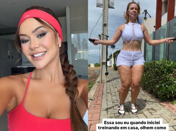 Mirela Janis surpreende ao mostrar antes e depois e revela segredo da transformação