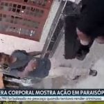 Perseguição em SP termina com PM baleado no pescoço e arma roubada; entenda