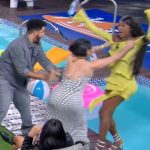 Reality atualiza saúde de participante que desmaiou na piscina e toma decisão sobre quem a empurrou